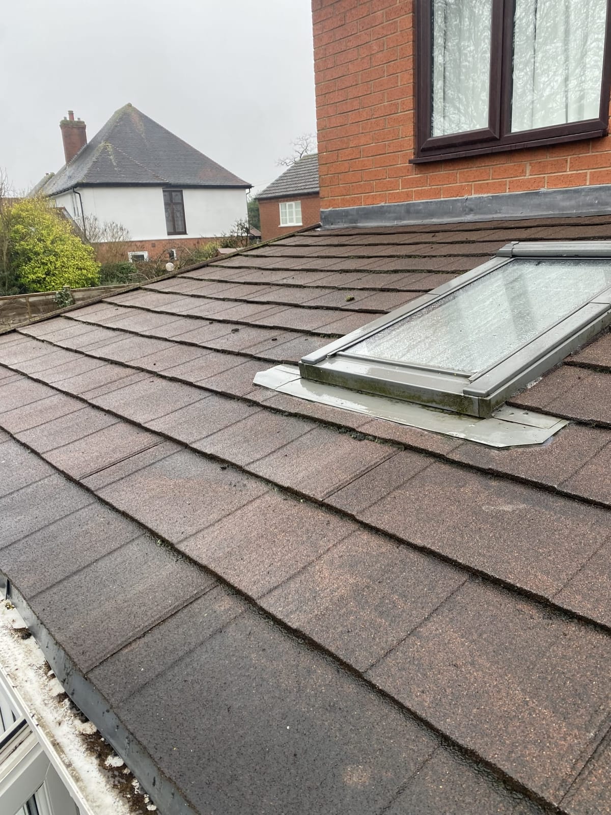 Home with the original conservatory before the warm roof conversion